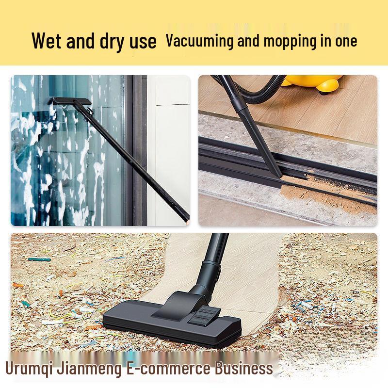 Spring Flower High-Power Compact Indoor Vacuum & Mopping Cleaner