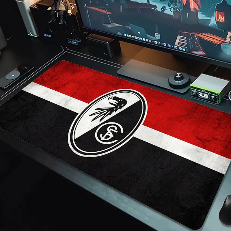 SC Freiburg Mouse Pad Large Gaming Table Cushion Non-slip Laptop Tablet Big Mousepad XXL Mat Mini PC Playmat With Lock edge_xia