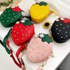 New Korean-style Children's Bag - Cute Little Girl Crossbody Bag with Adorable Strawberry Accessories