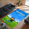 Personalized Crystal Velvet Carpet Custom Name Text,Pocoyó Anti Slip Area Rug For Home Decoration