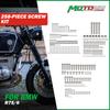 For BMW R75/6 Stainless Steel Screw Kit / Bolt Kit 258-Piece