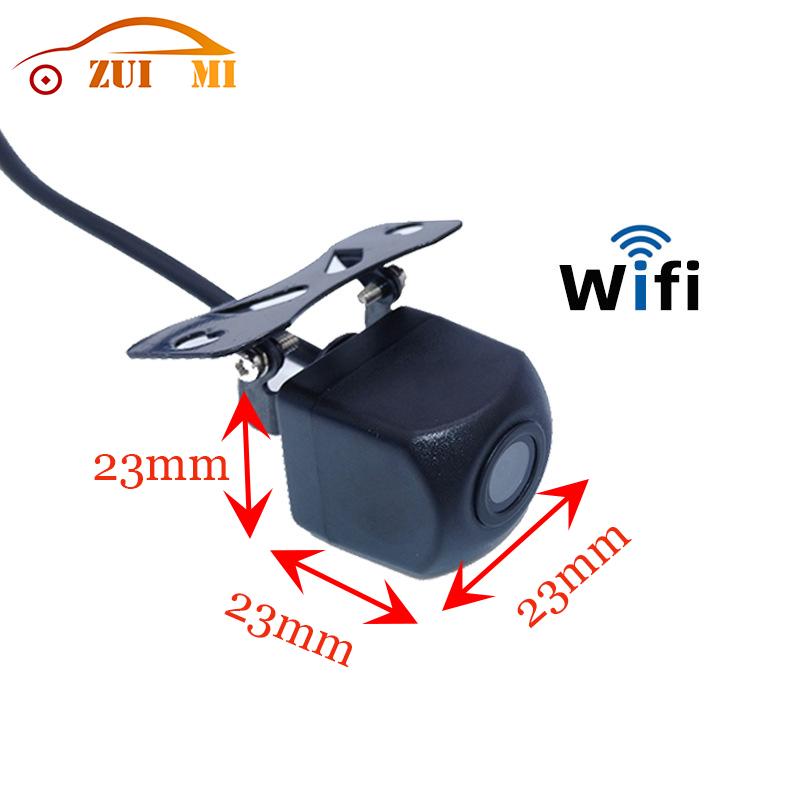 Car Rear View Monitoring Mobile Wireless WiFi Night Vision Blind Area Image Waterproof Reversing Camera Parking Assistance