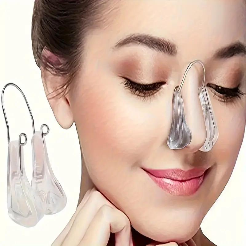 1PCS Transparent Nose Shape Corrector Nose Clip Nose Heightener To Reduce Nose Wings and Straighten Nose Bridge Clip Nose Straightener Corrector