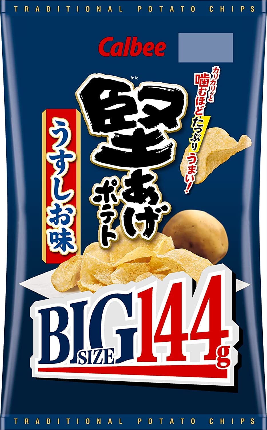 

Kataage BIG Light Shio Flavor 144G Calbee [Набор 12]