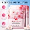 1pc Sakura Niacinamide Face Mask, Brightens Complexion, Nourishes Skin, Revitalizes Skin, Deeply Hyd