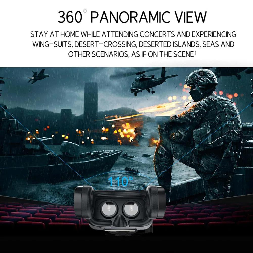 VR Glasses, Mobile Phone, Virtual Reality Headset, Bluetooth Headset Version, 3D Glasses