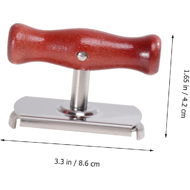 MAGICLULU 2pcs Wooden Handle Capper Bamboo