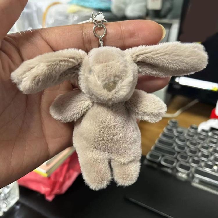 Cartoon Rabbit Keychain Bag Pendant Charming Accessory for Birthdays and Parties