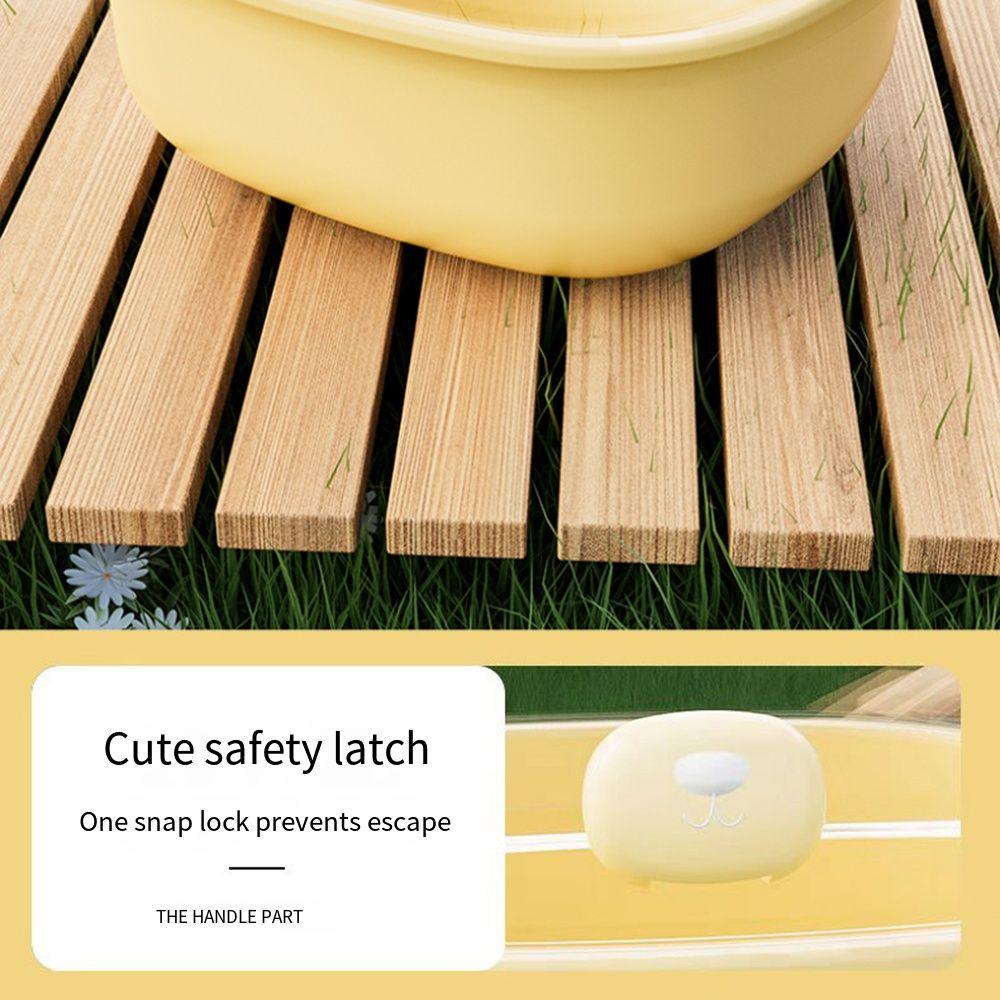 Portable Hamster Travel Carrier Breathable Small Pet Carrying Box Hedgehog