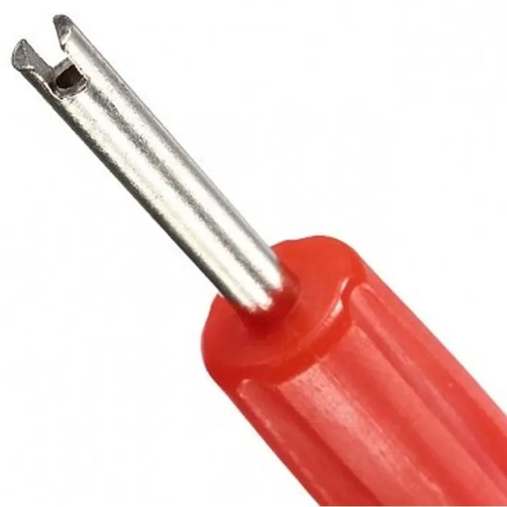 Screwdriver Valve Core Tool Car Tire Valve Stems Remover Screwdrivers Truck Wheel Repair Tool Dual Use