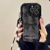 Zhitai Cream Pattern Case for iPhone 12/14 Pro Max/15/16 Pro/XS XR