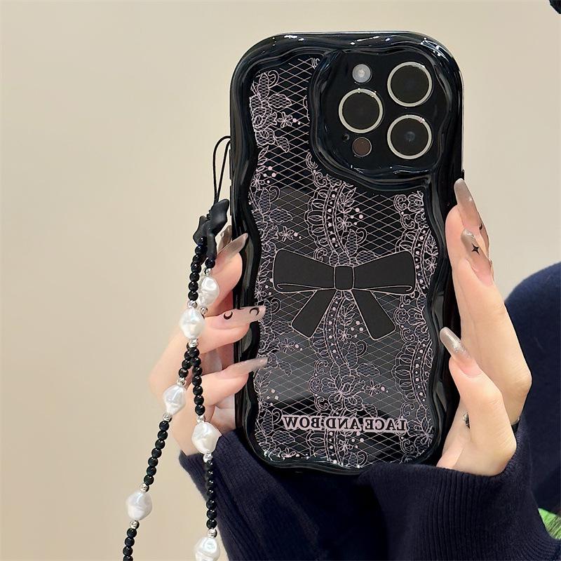 Zhitai Cream Pattern Case for iPhone 12/14 Pro Max/15/16 Pro/XS XR