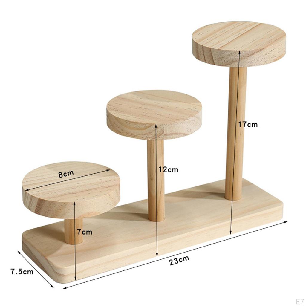 Elegant Wooden Storage Rack for Sunglasses And Jewelry