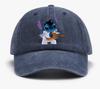 New printed baseball cap made old washed soft top cap outdoor leisure cap