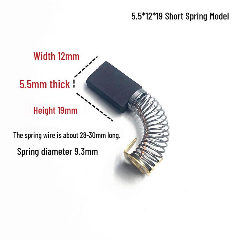 Electric Tool Carbon Brush for Hand Drill, Angle Grinder, Die Grinder, Polisher, Trimmer, Mixer