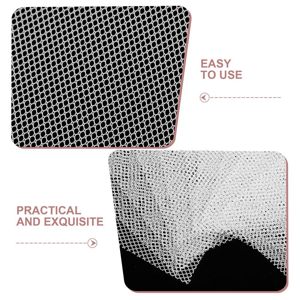 30Pcs Eye Mesh Sheets Universal Sizing Fursuit Costumes Animal Masks Realistic Look Fursuit Eye Mesh Mask Cloth