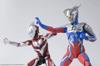 TAMASHII NATIONS Ultraman Zero 150mm Painted Movable Figure S.H.Figuarts Approx. ABS&PVC