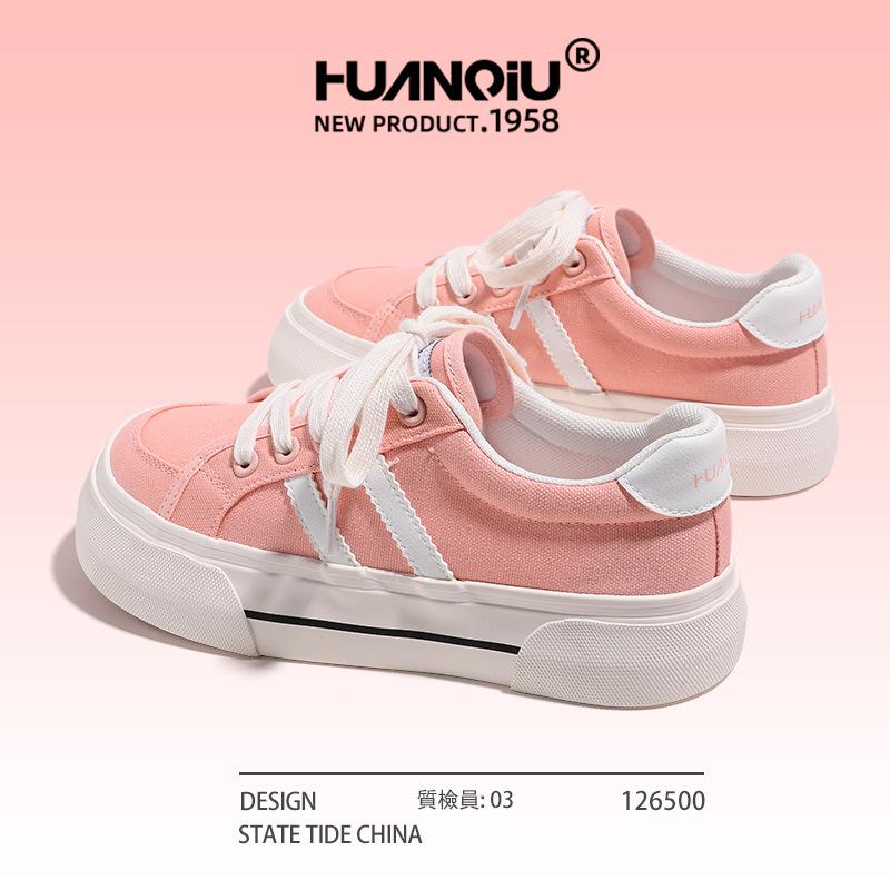 Globale Canvas-Schuhe Damen 2025 Herbst Studenten leichte Freizeitschuhe Kinder vielseitige Nischen-Sport-Board-Schuhe S6992