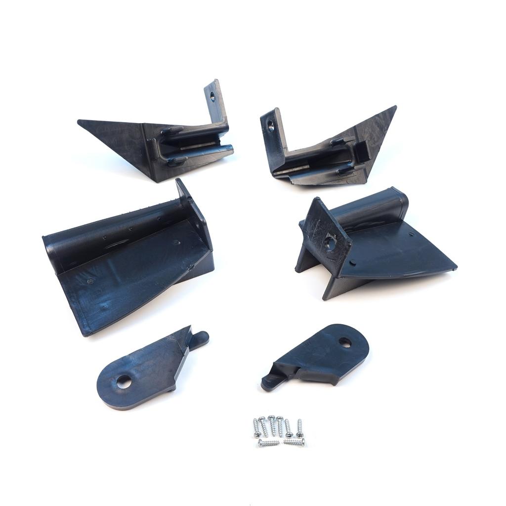 EHL520+EHL521 Headlight Holder Mount Repair Bracket Tab Set Left Right Side for Renault Dacia Lodgy Dokker 2012-On 260607950R 260102414R