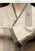 Zen Style Women's Tea Color Qipao Tang Suit Top - ROC Era