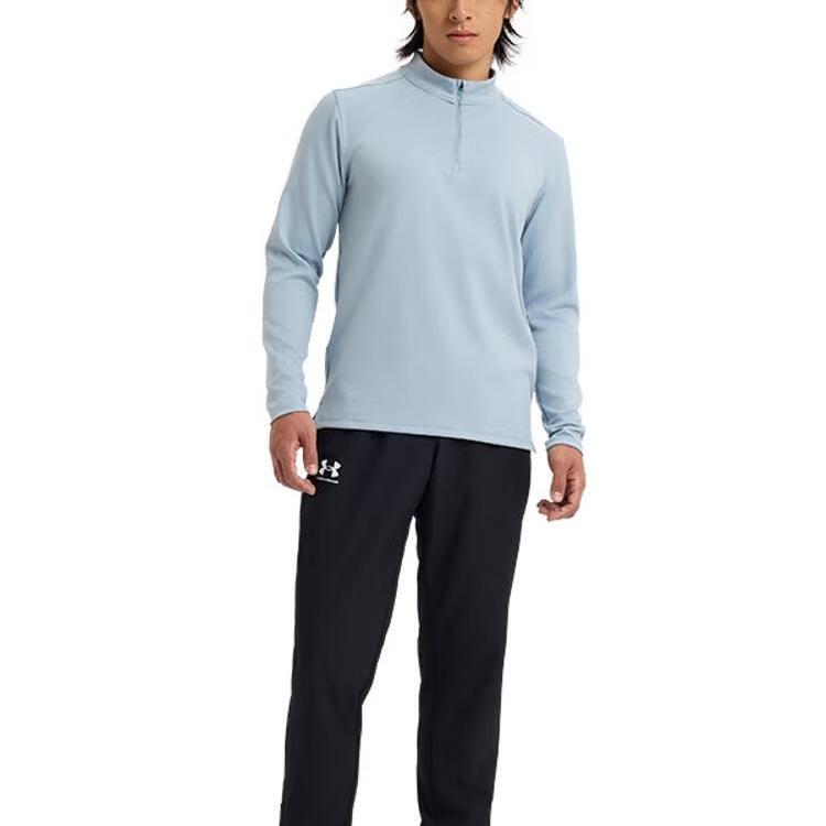 Under Armour Motion SS25 Fashion Comfortable Soft Skin-Friendly Long Sleeve T-Shirt Men Tops Harbor-Blue 1386980-465