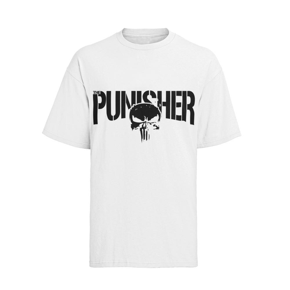 PUNISHER Skull Frank Castle Tattoo T-Shirt Mens