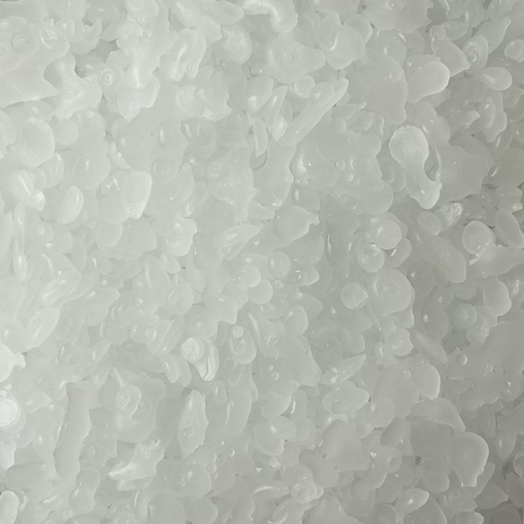 Paraffinwachsperlen Halb raffiniertes weißes Kerzenwachs Pellets Transparent für Silikonformen Säulen-Tarts Teelicht Vorräte