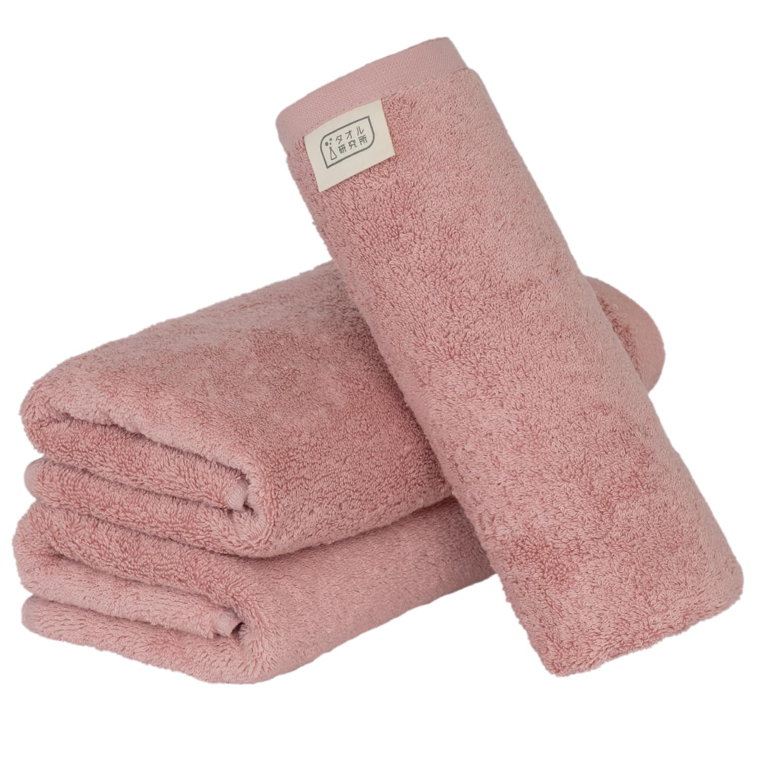 

Towel Laboratory Large Face Misty Set of JapanTechnology [Volume Rich] #003 Towel, Pink, 3, Hotel-Grade, Thick, Fluffy, High-Absorbency, Durable, 100%