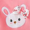 3PCS Baby Girl Clothes Outfits Long Sleeve Lovely Rabbit Bodysuit+Flower Pants+Headband Autumn Casual Wear for Infant 0-18 Months