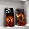 Game Dark D-Dooms Cool Phone Case For iPhone 17,16,15,14,13,12,11,Pro,XS,Max,Plus,Mini,SE4,E IMD Matte Black