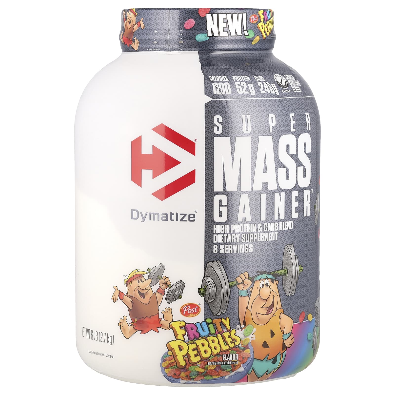 

Super Mass Gainer™, Fruity Pebbles, 2.7Kg(6Lbs)
