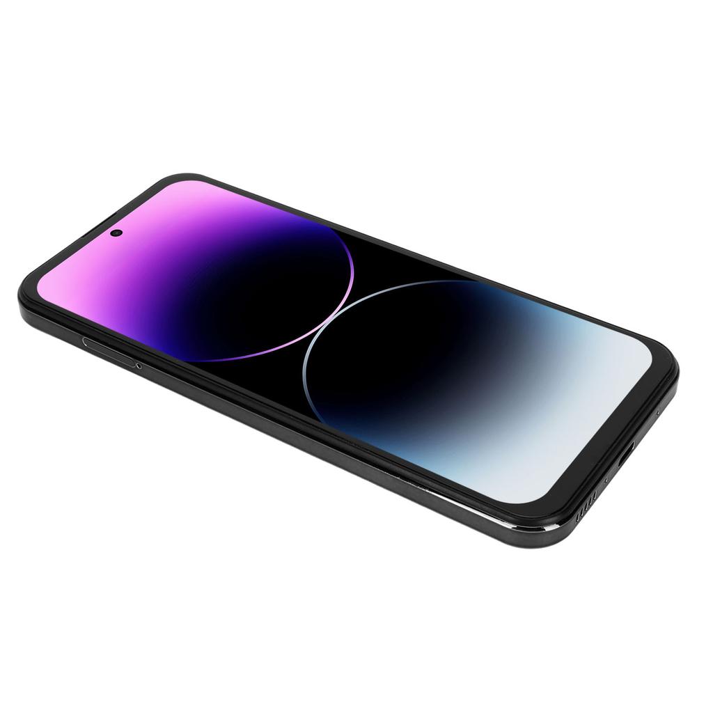 I14 PRO MAX 6.7in Face Unlocked Smartphone Perforated Screen 4G Network 2.4GHz 5GHz WiFi 8GB RAM 256GB ROM Dual SIM