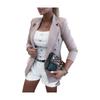 Autumn Simple Long-sleeved Double-breasted Suit Small Jacket Women's Clothing