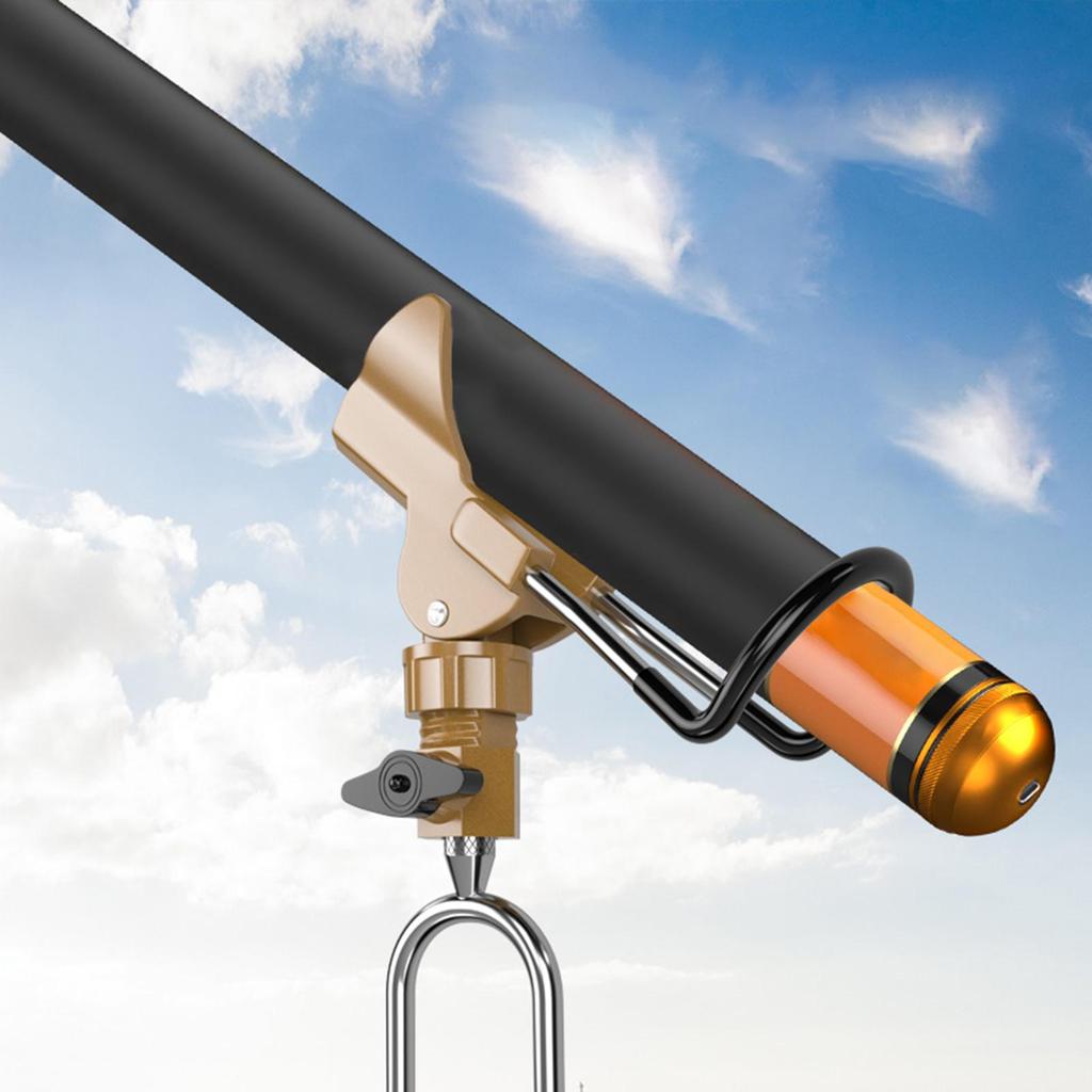 Professional Fishing Rod Holder Slip Pole Bracket Wall Mount Bank Rod Holders 360 Degree Adjustable for Fishing