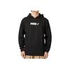 Puma Hoodie mit Buchstabenlogo vorne, Langarm-Sweatshirt, Herren-Sweatshirt, Schwarz 846547-01