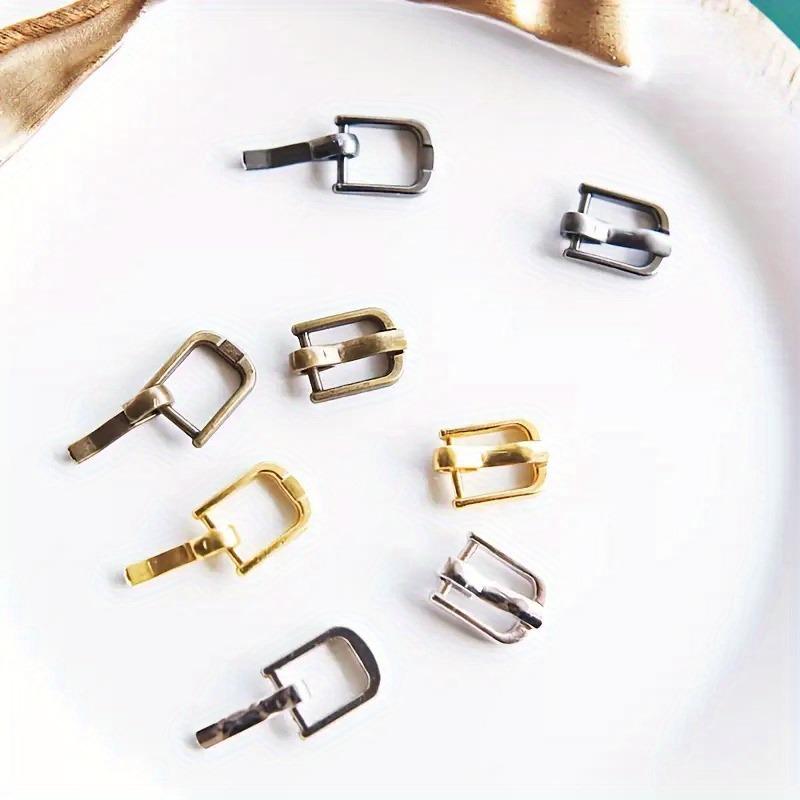 Rankdarbiai Siuvimo reikmenys 5 mm mini sagtelės Žiedai diržams Lėlių drabužių siuvimui Rankdarbių reikmenys