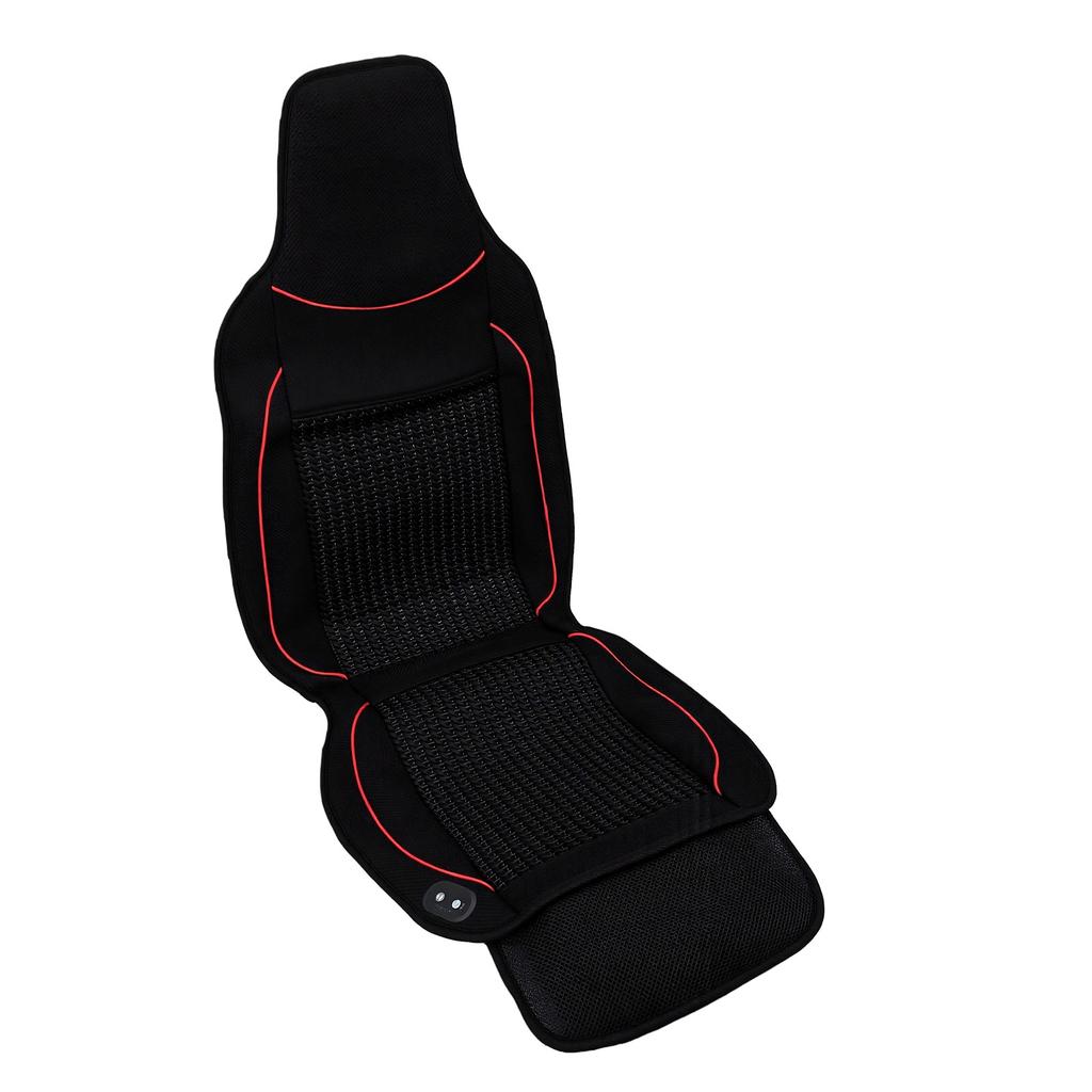 Cooling Truck Seat Cover with Back Support, Double Massage Points and 2 Oversized Fans, with Reverse Airflow Ventilation, for
