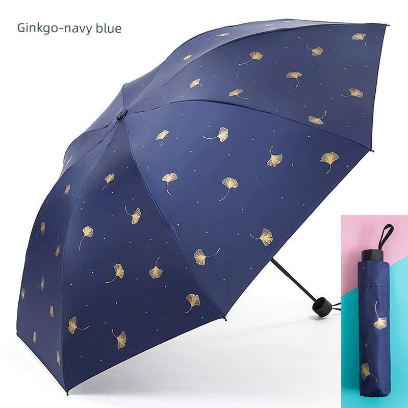 Paradise Umbrella Parasol Sun Umbrella Sun Protection Uv Protection Women's Umbrella Dual-Use for Girls Students Folding Umbrella for Sun and Rain