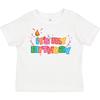 Inktastic It's My Birthday Letters Toddler T-Shirt Candle Colorful Celebration