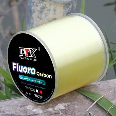 FTK 300m Multicolor Fishing Line Rope Nylon Nylon Fake Carbon Monofilament Carp Fishing Line