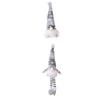 2025 Christmas Faceless Doll Gnome Ornaments Led Light Plush Knitting Crafts Tree Pendant Christmas Decorations For Kids Gift