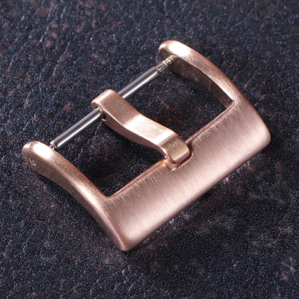 16mm 18mm 20mm 22mm Stainless Steel Watch Buckle for Watchband Matte Polished Replacement Clasp Gold Silver Rosegold Accessories