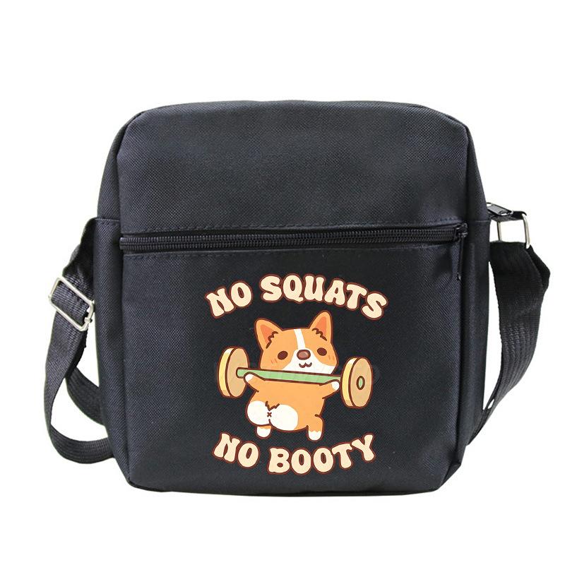 New student fashion shoulder bag personalized printing children's portable multifunctional messenger bag