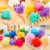 5PCS  Bath Shower Soap Bubble Body Wash Exfoliate Puff Sponge Mesh Net Ball