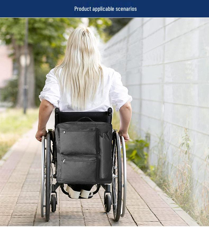 Wasserdichte Rollstuhl-Aufbewahrungstasche mit großem Fassungsvermögen