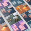 Forest Landscape Themed Magnetic Bookmark Magnet Page Marker Magnetic Page Clip For Students Teachers Book Marks Reading Tools