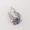 Iolite Gemstone 925 Sterling Silver Handmade Unique Pendant 1.8" Wedding Jewelry For Women CP-42-6