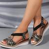 Fashion Summer Ladies Imitation Strappy Slingback Sandals, Fashionable and Elegant Shoes, Fish Mouth Women's Sandals
