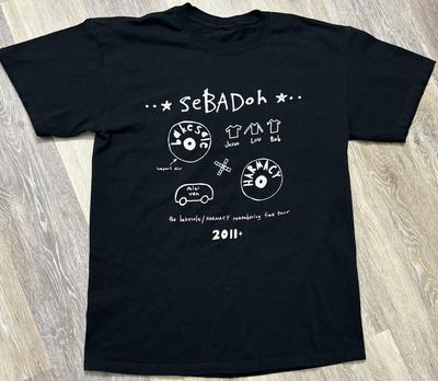 SEBADOH Bakesale HARMACY Remembering Time Tour 2011 T-shirt BO1340 Unisex T-Shirt