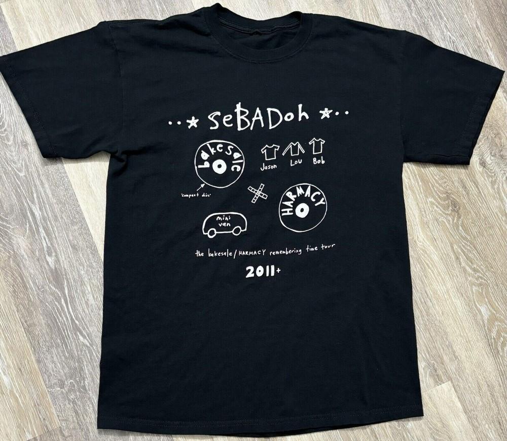SEBADOH Kuchenverkauf HARMACY Remembering Time Tour 2011 T-Shirt BO1340 Unisex T-Shirt